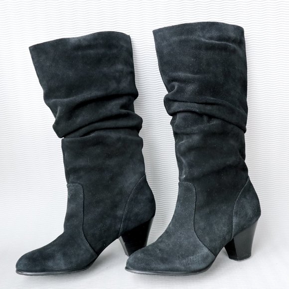 SoftMoc Shoes - Real Suede Western Boots (Like New!)